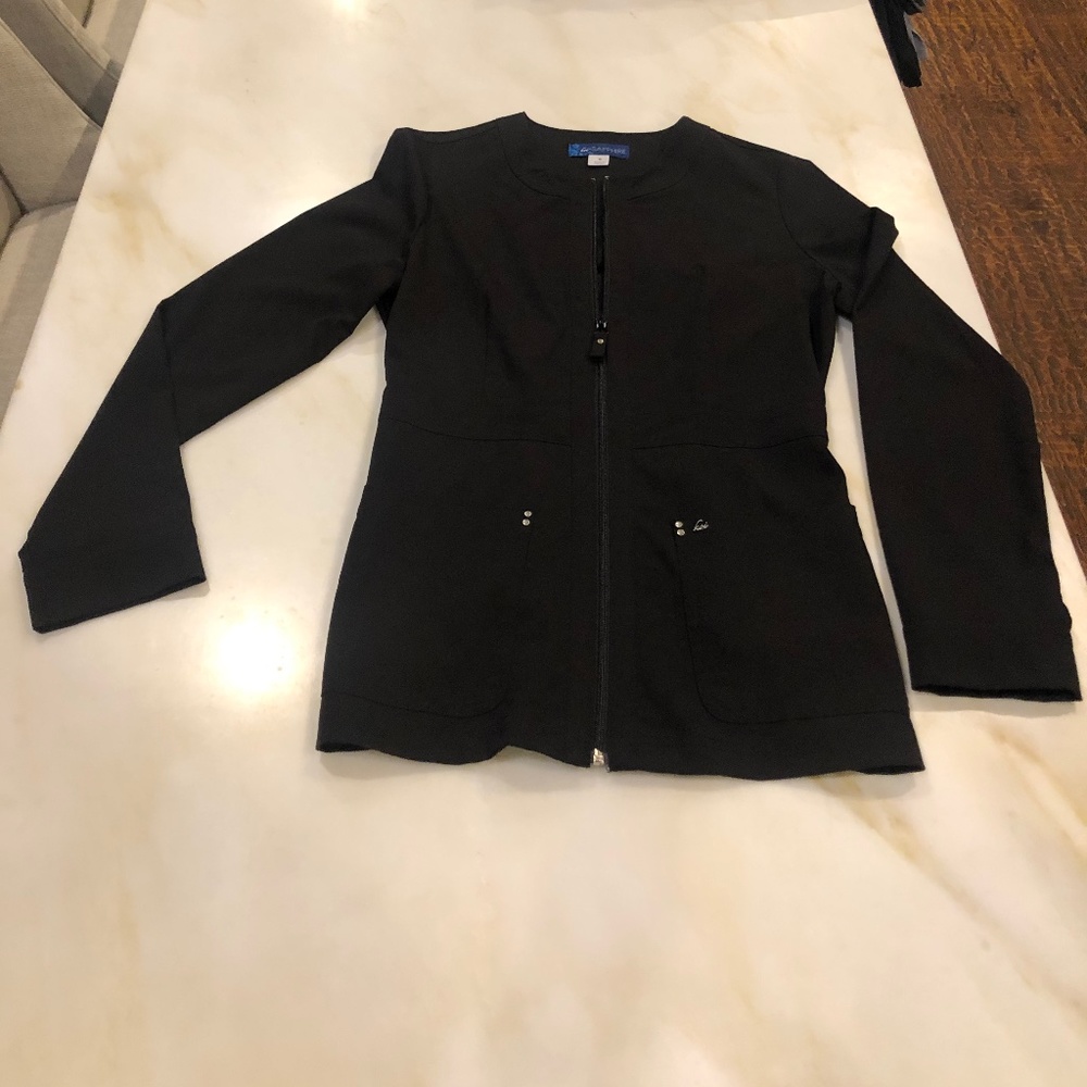 ⚡️KOI⚡️sapphire scrub long sleeve jacket